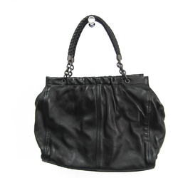 Bottega Veneta Women's Leather Handbag Black