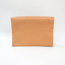 Celine Women's Leather Clutch Bag Pink Beige
