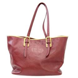 Longchamp leather tote bag