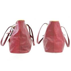 Longchamp leather tote bag