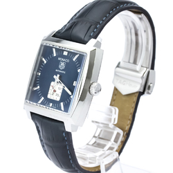 TAG HEUER Monaco Steel Leather Automatic Mens Watch WW2111