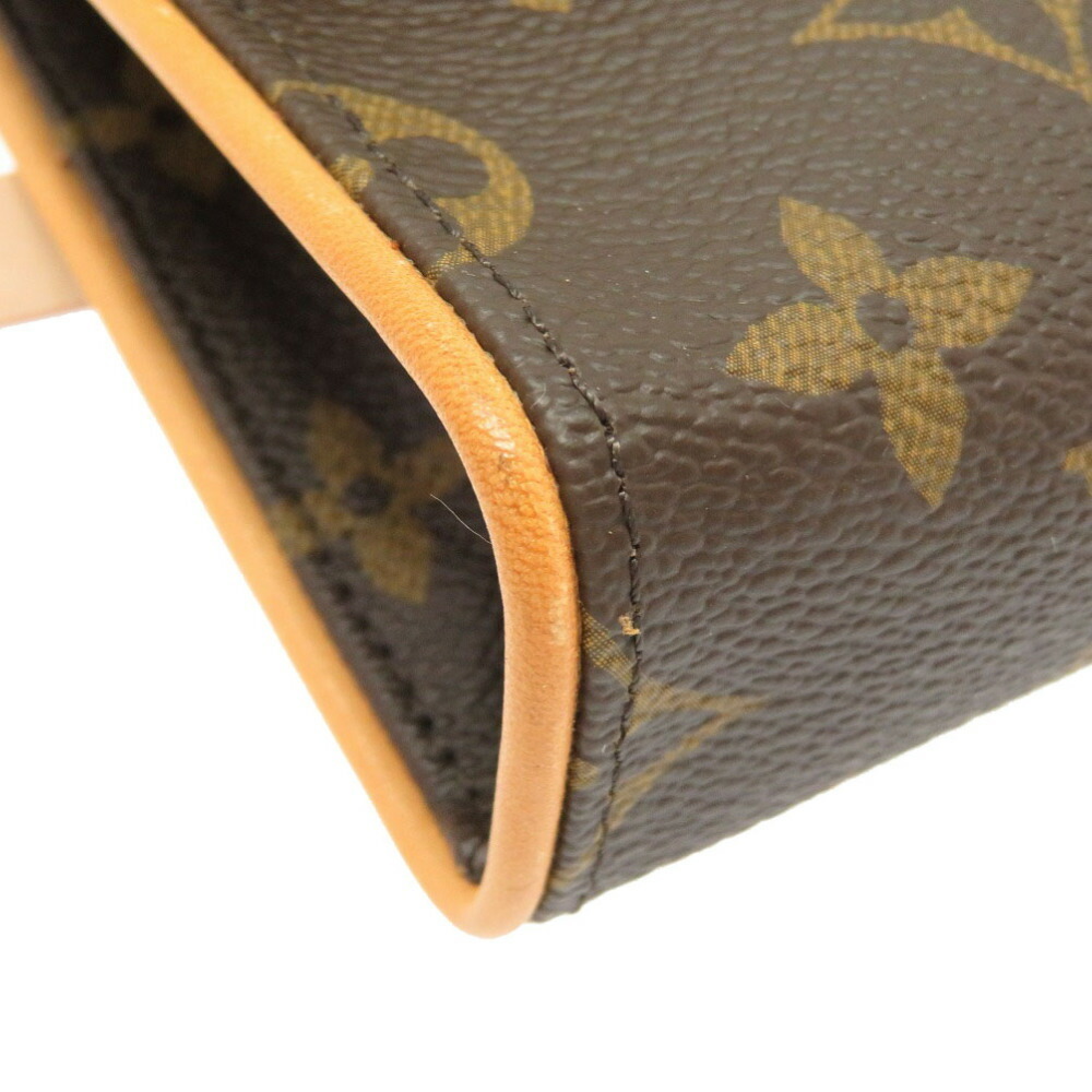 Authenticated Used Louis Vuitton Monogram Pochette VM UNISEX T&T R99054  Uniform Not For Sale Waist Bag 