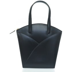 Hermes Cokers Box Calf Navy Handbag 〇X engraved 0075HERMES
