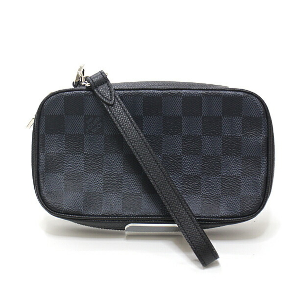 LOUIS VUITTON Louis Vuitton Damier Cobalt Zippy Soft Round Wallet N63504