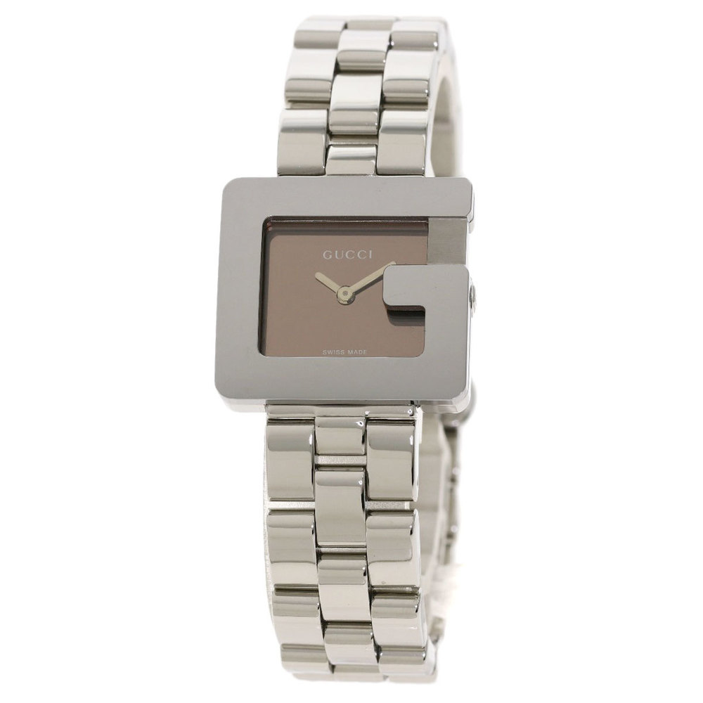 wiel Verzamelen Menda City Gucci 3600L Square Face G Watch Stainless Steel Ladies | eLADY Globazone