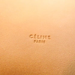 Celine Leather Shoulder Bag Brown