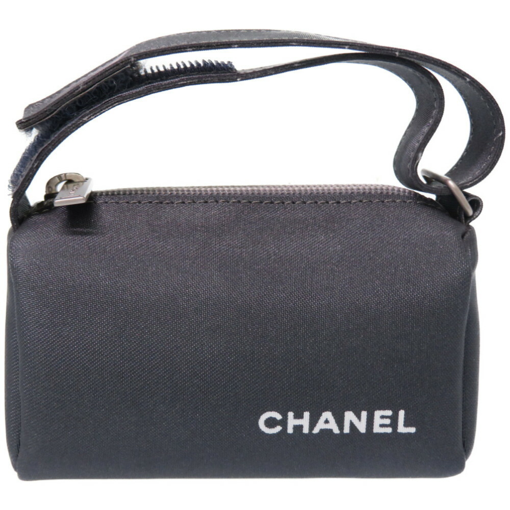 Chanel Nylon Pouch 5s Gray 0047CHANEL