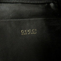 Gucci Bamboo Satin Black 005 4781 0319 Rucksack Backpack Bag 0059 GUCCI