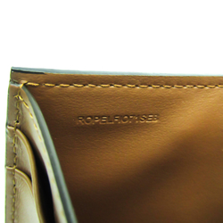 Burberry Monogram 8022961 Unisex PVC,Leather Wallet (tri-fold) Beige,Brown